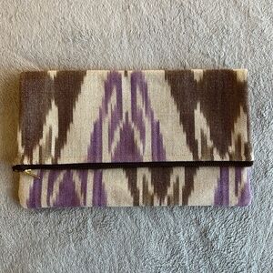 Gigee Marie Ikat Clutch